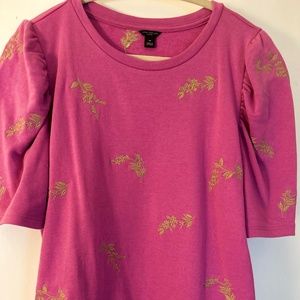 Ann Taylor Pink Summer Sweater